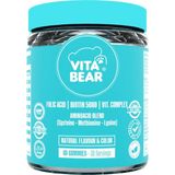 Vita Bear 60 Gummy Çiğnenebilir Saç Vitamini Tüm Saçlar İçin Kokusuz Besleyici Form