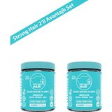Vita Bear Strong Hair Saç Tırnak Kirpik Vitamin ve Mineral Gummy 60 Adet Ekşi Elma Aromalı ABD Üretimi