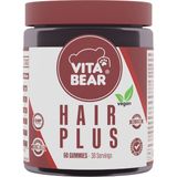 Vita Bear Vegan Hair Plus 60 Gummies Saç Dökülmesini Azaltan Lezzetli Takviye