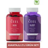 Vita Ceel 2’li Paket Vegan Çiğnenebilir Gummy Vitamin Cilt ve Uyku Desteği İçin