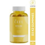 vita CEEL D3 K2 Vitamin Gummy 60 Çiğnenebilir Form Portakal Aromalı Gluten Free