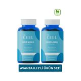 Vita Ceel Saç ve Tırnak Vitamini Biotin Lizin Çinko Vitamin B3 Vitamin B5 2 x 60 Gummies