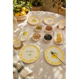 Vita Lemony 10 Parça 4 Kişilik Akdeniz Esintili Seramik Servis Ve Kahvaltı Takımı