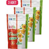Vita-Me Freeze Dried Peach 20 gr Dondurularak Kurutulmuş Çıtır Şeftali Atıştırmalık 3 Adet