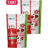 Vita-Me Freeze Dried Strawberry 15 gr Dondurularak Kurutulmuş Çıtır Çilek Atıştırmalık 2 Adet