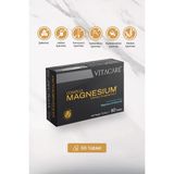 Vitacare Complex Magnesium 60 Tablet Magnezyum Bisglisinat, Sitrat, Malat & Vitamin B6 Desteği
