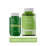 VitaCeel 2'li Bromelain (Ananas Enzimi) 60 Tablet, Matcha Yeşil Çay Gummy