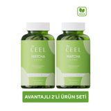 VitaCeel 2'li Matcha Yeşil Çay İçerikli Vitamin Çiğnenebilir Vegan Şekersiz Gummy