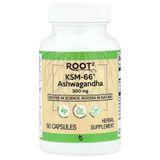 Vitacost, Root², Ksm-66® Ashwa-Gandha, 300 Mg, 60 Capsules