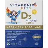 Vitafenix Çocuklar Için Vitamin D3 400 Iu 20 ml Sprey - Dezenfektan Hediyeli (%72 Alkol)