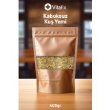 Vitafix Kabuksuz Kuş Yemi - 400GR - Kaliteli Kabuksuz Kuş Yemi - Zengin İçerikli Kabuksuz Kuş Yemi