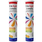 VitAgil C-omplex Vitamin C D Çinko 2x20 Efervesan Tablet