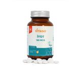 Vitago 150 Premium İyot mcg İyot Tablet Takviye Edici Gıda 120'li Yetişkinler İçin Uygun Vegan İçerik