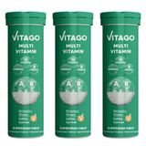 Vitago Multivitamin 3x10 Efervesan Tablet