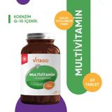 Vitago Multivitamin Koenzim Q-10 Tablet Takviye Edici Gıda