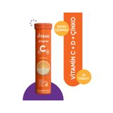 Vitago Vitamin C Vitamin D Çinko 20li Efervesan Tablet