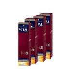 Vital Colors 1-1 Gece Siyah 4 Adet Krem Saç Boyası
