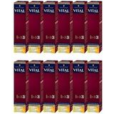Vital Colors 8-88 Ateş Kızılı Krem Tüp Saç Boyası 60 ml x 12 Amonyaklı Geçici Renk