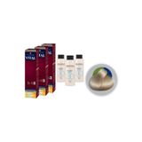 Vital Colors Çok Açık Sarı Saç Boyası 3 Adet + 3 Adet Oksidan 12-00