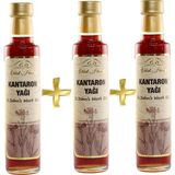 Vital Home Kantaron Yağı 3'lü Toplam 750 ml Soğuk Sıkım %100 Doğal