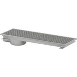 Vital V1 1200x200 Yandan Çıkışlı Kenardan Sifonlu Yer Izgarası