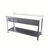 Vital Vct-Mtc-147 Çalışma Tezgahı Mermer Tablalı Taban Raflı Çekmeceli