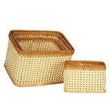 Vitale 4'lü Rattan Sepet Takımı Ak.jj0008 Çok Renkli