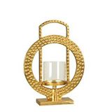 Vitale Abass Dekoratif Mumluk Gold 28x11x38 Cm Ak.iu0379 Beyaz