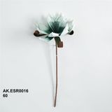Vitale AK.ESR0016 İnci Yeşil Süpürmeli Lotus Model Yapay Çiçek