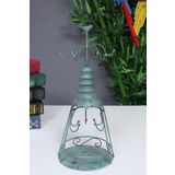 Vitale AK.GE0044 Antik Yeşil Kafes Mumluk