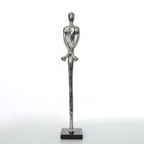Vitale AK.IJ0028 75 cm Silver Sadu Büyük Dekoratif Figür