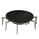 Vitale AK.IU0423 Silver 40x40x12 cm Crab Dekoratif Tabak