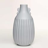 Vitale Antıque Gri Vazo Orta 17*17*33 Cm Ak.jl0052 Renksiz