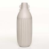 Vitale Antıque Krem Vazo Büyük 14*14*45 Cm Ak.jl0050 Renksiz
