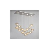 Vitale AYVTPL-0051 Snowm Bal Rengi Krom Avize