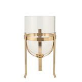 Vitale Baisse Cam Mumluk Gold 15x15x25 Cm Ak.jd0102 Beyaz