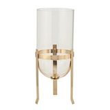 Vitale Baisse Cam Mumluk Gold 15x15x32 Cm Ak.jd0104 Beyaz