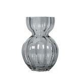 Vitale Bologna Gri Kabak Vazo 16*16*22 Cm Ak.kı0075