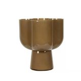 Vitale Bologna Kahverengi Yonca Vazo 22*22*25 Cm Ak.kı0056