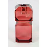 Vitale Bologna Kırmızı Mumluk 6*6*14 cm