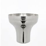 Vitale Desenli Orta Dekoratif Obje Silver 27x25cm Ak.Ja0046