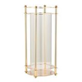Vitale Dilan Cam Mumluk Gold 20x20x50 Cm Ak.jd0078 Beyaz