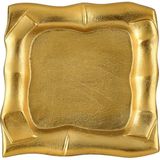 Vitale Gold Dekoratif Kare Tepsi 31*31*4 cm AK.IU0308