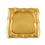 Vitale Gold Dekoratif Kare Tepsi 38*38*4 cm AK.IU0309