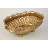 Vitale Gold Etnik Dekoratif Kase 31*40*15 Cm Ak.kv0325