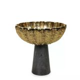 Vitale Granit Metal Boncuklu Kase 20*20 Cm