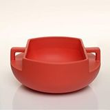 Vitale Handle Kulplu Kırmızı Kase 25*25*11 Cm Ak.jl0035 Çok Renkli