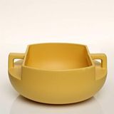 Vitale Handle Kulplu Sarı Kase 16*16*20 Cm Ak.jl0037 Çok Renkli