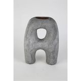Vitale Lidya Füme Oyuk Vazo 18*6*25 Cm Ak.kk0014