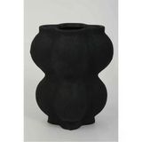 Vitale Lidya Siyah Boğumlu Vazo 18*18*26.5 Cm Ak.kk0031